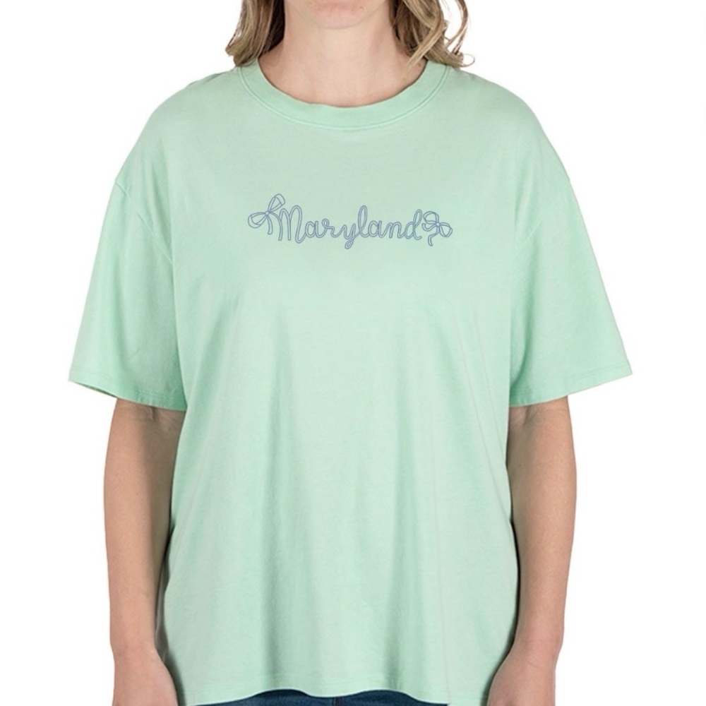 Mint Green Maryland T-Shirt small tshirt state of mind NWT
